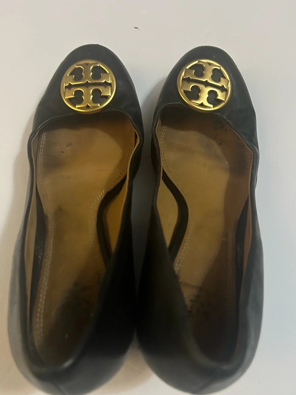 Tory Burch Womens Chelsea Black Wedge shoes size 8.5